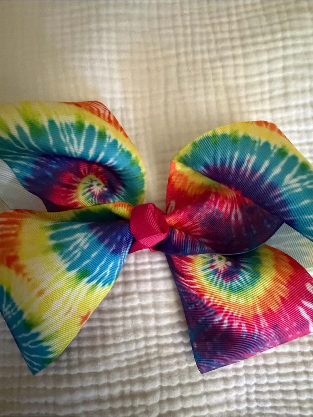 Assorted Giant Hair Bows‎ - Multicolor Set-8 (Pink, Green, Blue, Black, Rainbow)